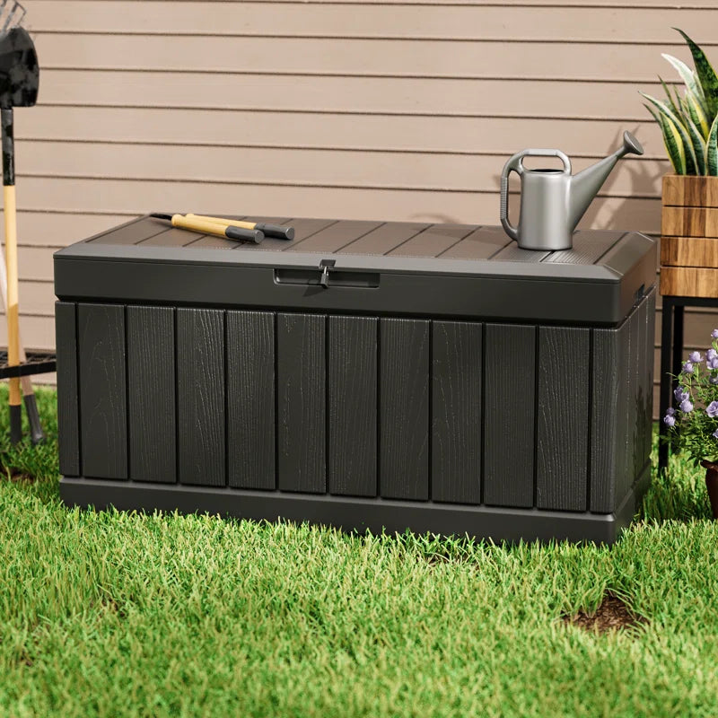 45.3'' W 82 Gallons Water Resistant Lockable Deck Box