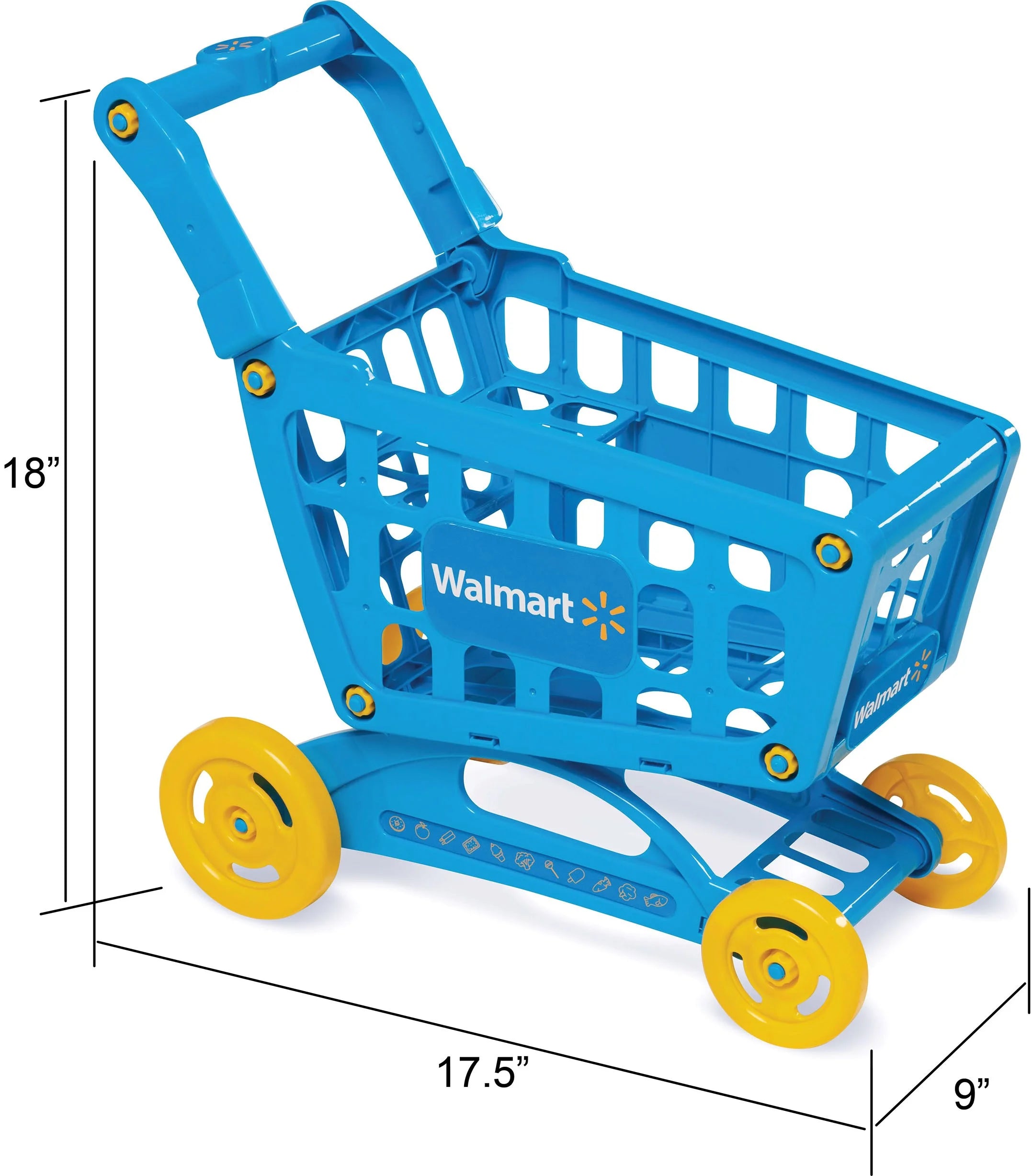 Supermarket Mini Market Playset 39 Pieces Toddler Toys Made from Durable Plastic