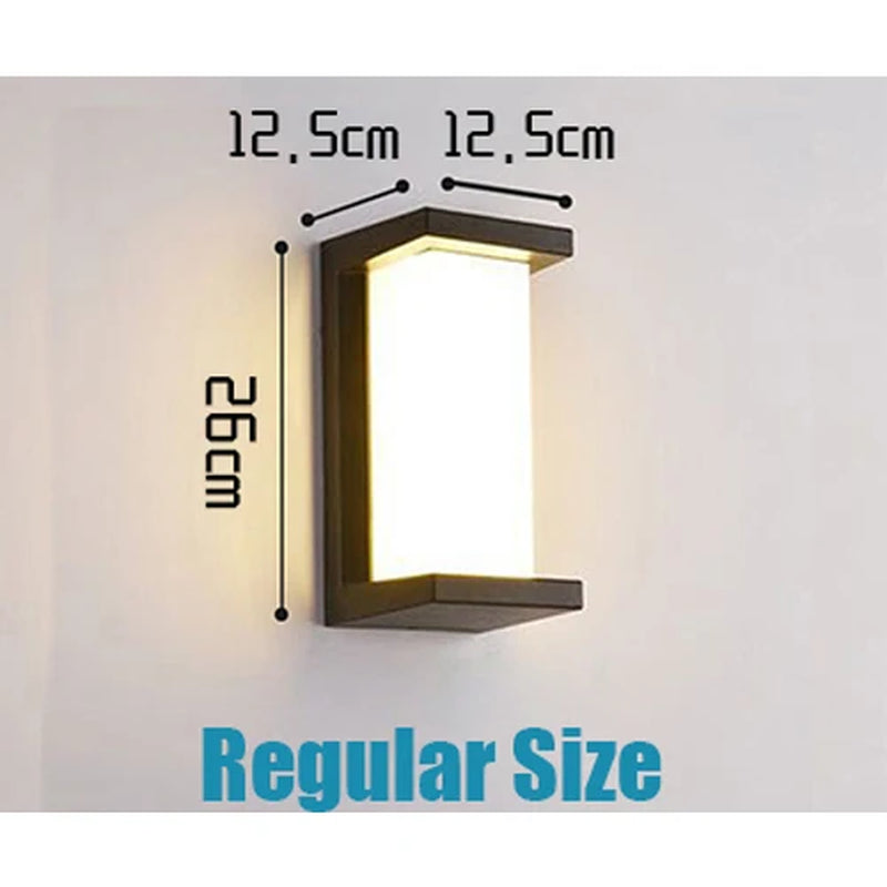 Extra Large LED Outdoor Lights Motion Sensor Outdoor Wall Light Waterproof IP65 Outdoor Wall Lamp Street Lamp Garden Lights