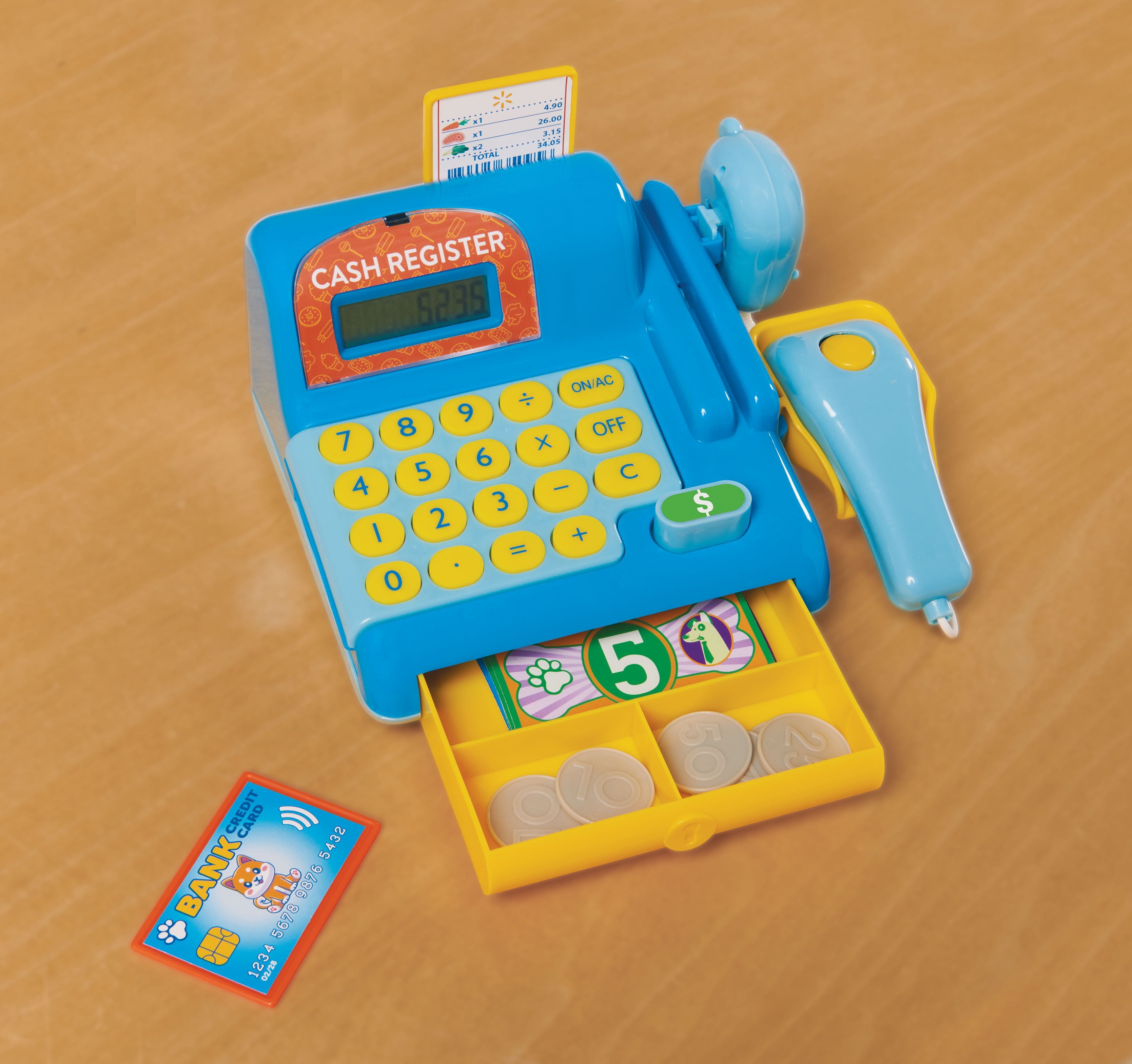 Supermarket Mini Market Playset 39 Pieces Toddler Toys Made from Durable Plastic