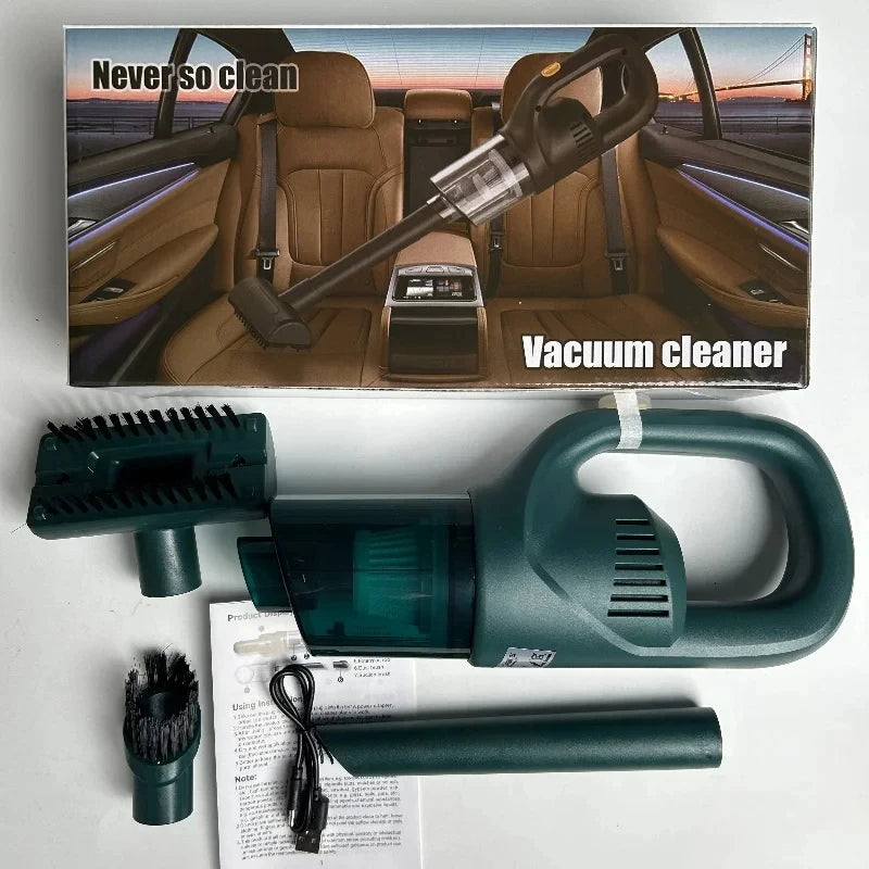 Wireless Handheld Vacuum Cleaner Cordless Handheld Chargeable Auto Vacuum for Home & Car & Pet Mini Vacuum Cleaner 50000Pa