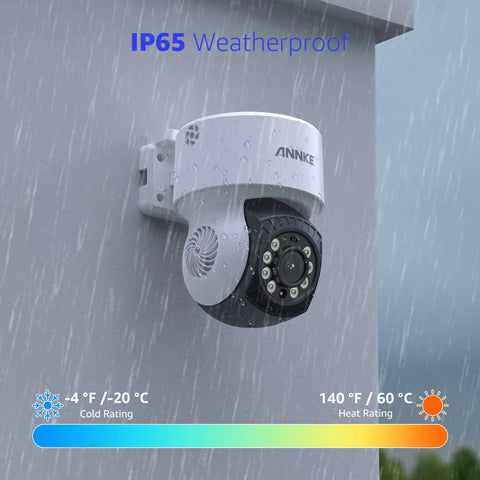 Annke 1080P PTZ AHD Camera Black Security Surveillance CCTV Camera 3.6MM Lens 30M IR Night Vision 360 Analog Security Camera