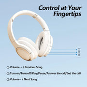 Original  TH40 Sports Headphones Stereo Wireless Bluetooth Earphones HIFI Sound Gaming Headset with Mic Earphones 400Mah