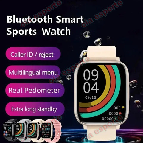 Smart Watch 2025 Bluetooth Call Sleep Heart Rate Health Monitoring GPS Watches for Men Women Sport Fitness Waterproof Smartwatch