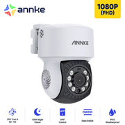 Annke 1080P PTZ AHD Camera Black Security Surveillance CCTV Camera 3.6MM Lens 30M IR Night Vision 360 Analog Security Camera