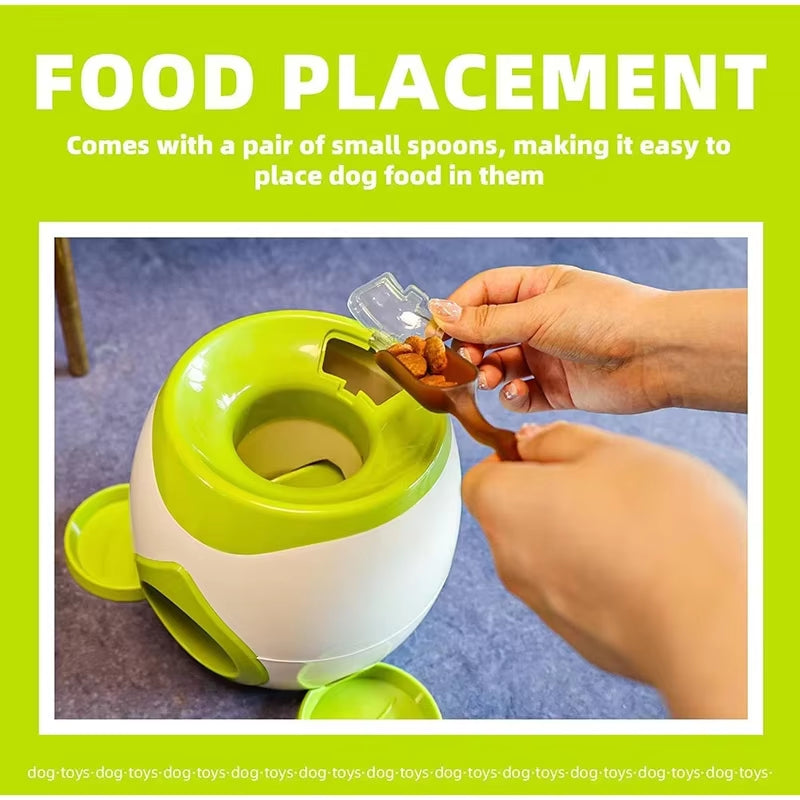 Smart Ball Fall Training Reward System for Dogs Interactive Puzzle Toy for Indoor Outdoor Puppy Exercise Behavior Training