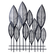 Nola Traditional Plants & Flowers Wall Decor on Metal