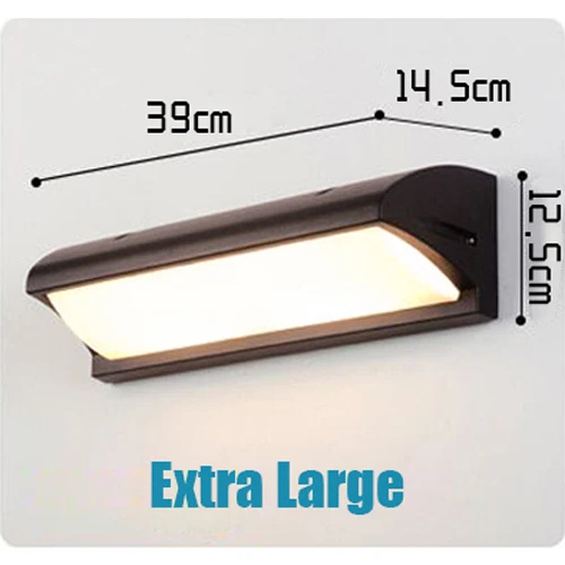 Extra Large LED Outdoor Lights Motion Sensor Outdoor Wall Light Waterproof IP65 Outdoor Wall Lamp Street Lamp Garden Lights