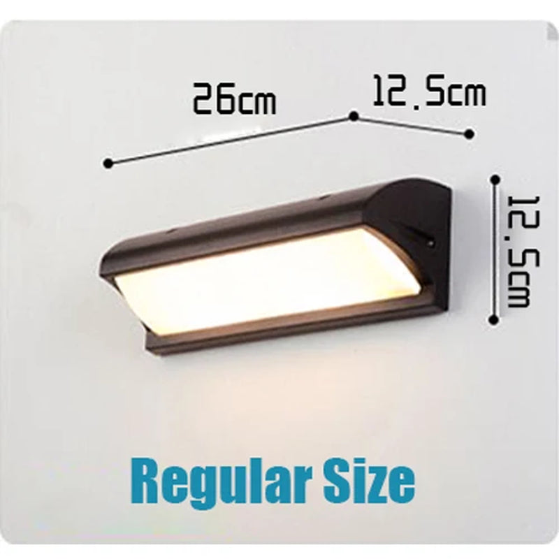 Extra Large LED Outdoor Lights Motion Sensor Outdoor Wall Light Waterproof IP65 Outdoor Wall Lamp Street Lamp Garden Lights