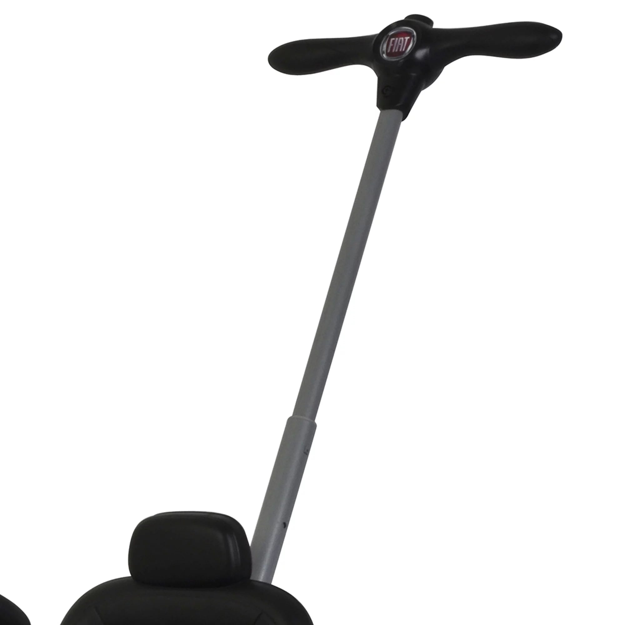 2-In-1 Fiat 500 Baby Toddler Push Car Stroller, White