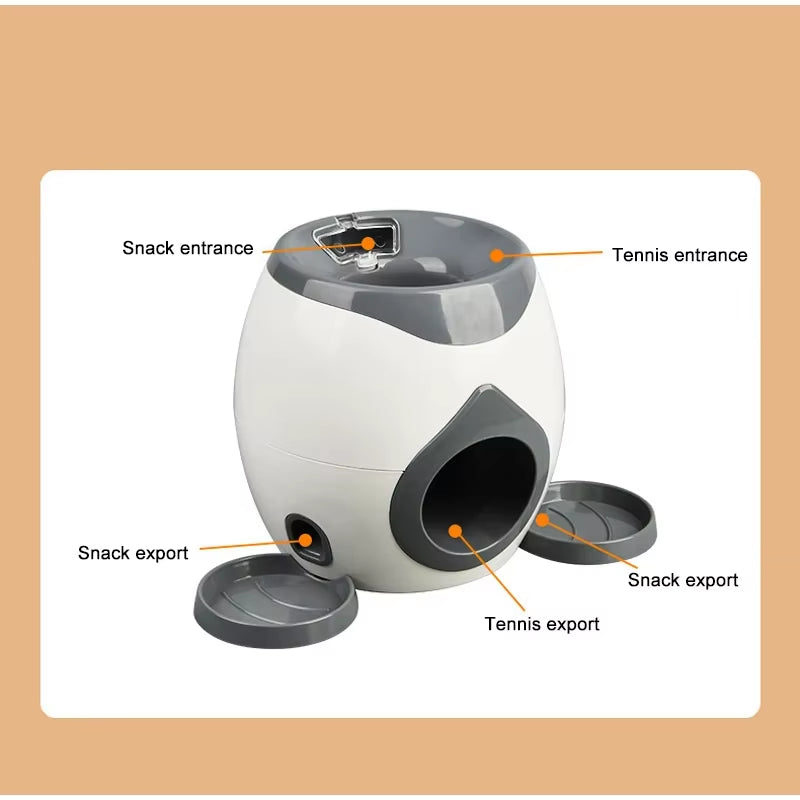 Smart Ball Fall Training Reward System for Dogs Interactive Puzzle Toy for Indoor Outdoor Puppy Exercise Behavior Training