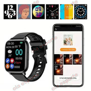 Smart Watch 2025 Bluetooth Call Sleep Heart Rate Health Monitoring GPS Watches for Men Women Sport Fitness Waterproof Smartwatch