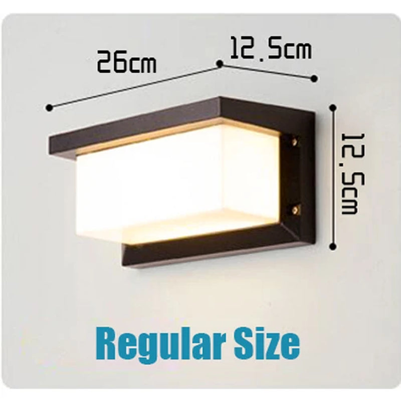 Extra Large LED Outdoor Lights Motion Sensor Outdoor Wall Light Waterproof IP65 Outdoor Wall Lamp Street Lamp Garden Lights