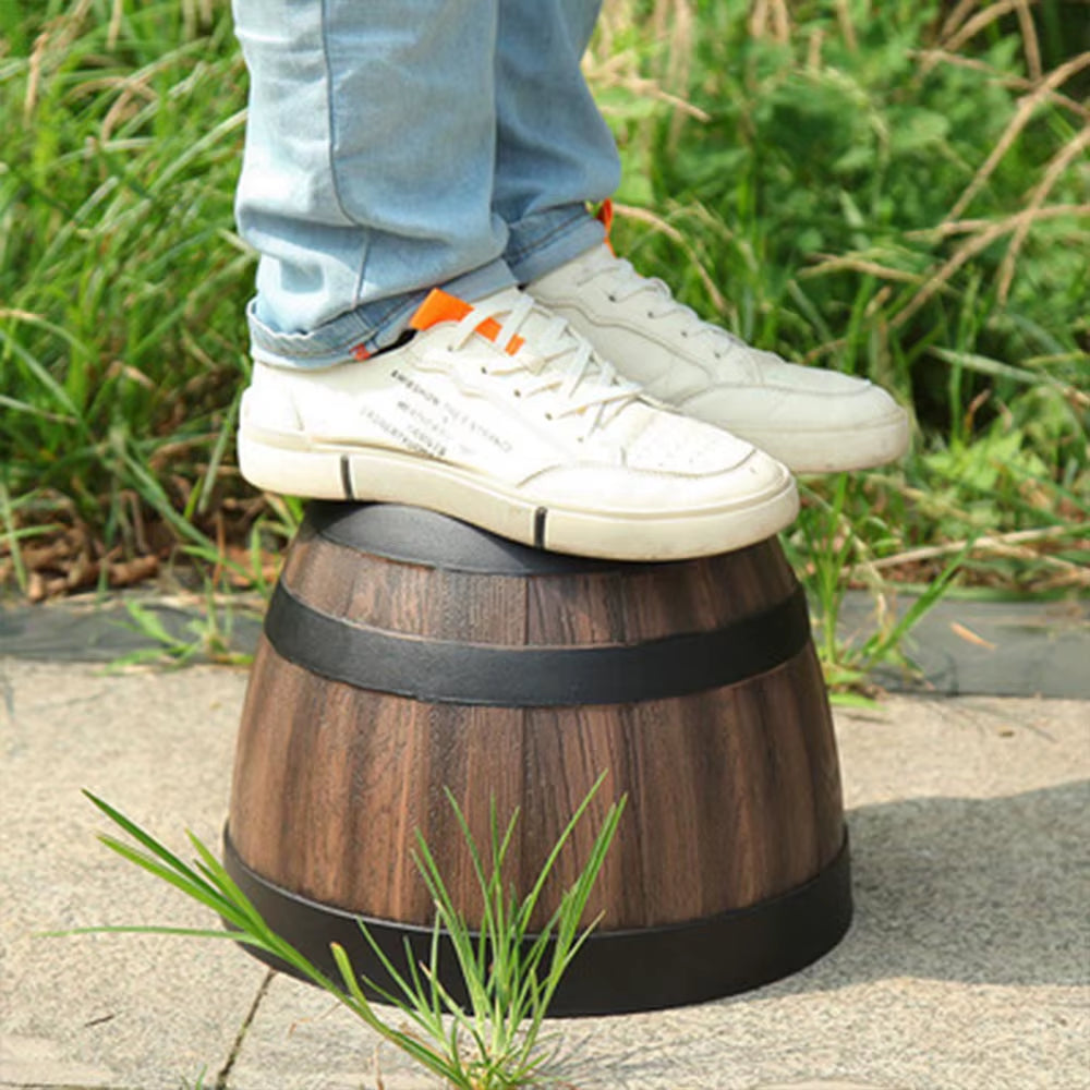 Bucket-Liked Flower Pot Large Capacity Retro Planter for Home and Garden