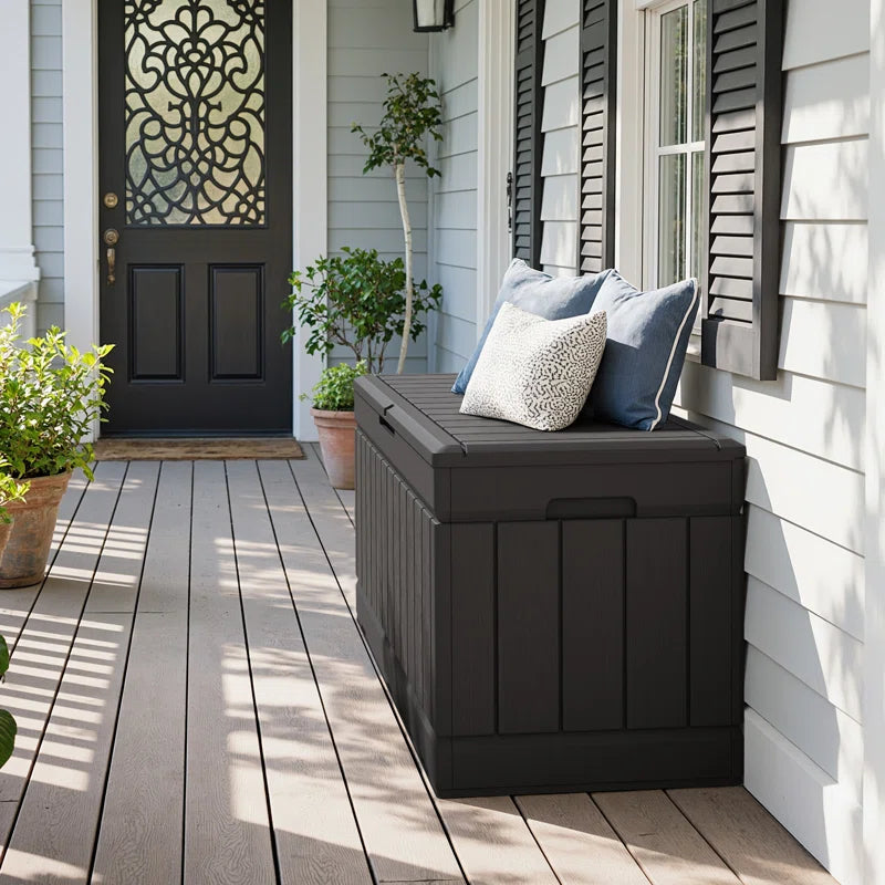 45.3'' W 82 Gallons Water Resistant Lockable Deck Box